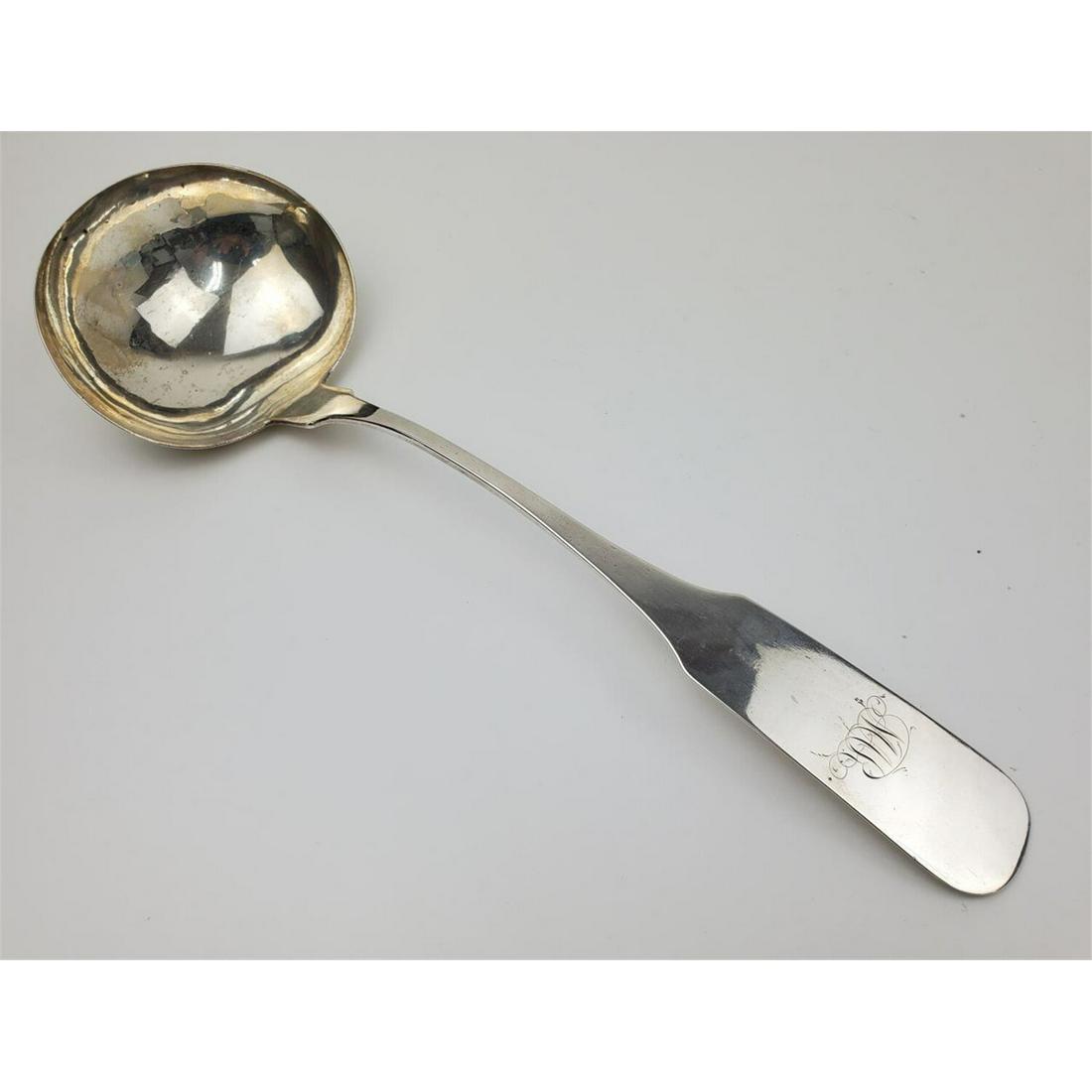 Southern Virginia Coin Silver Punch/Soup Ladle (1 of 3)