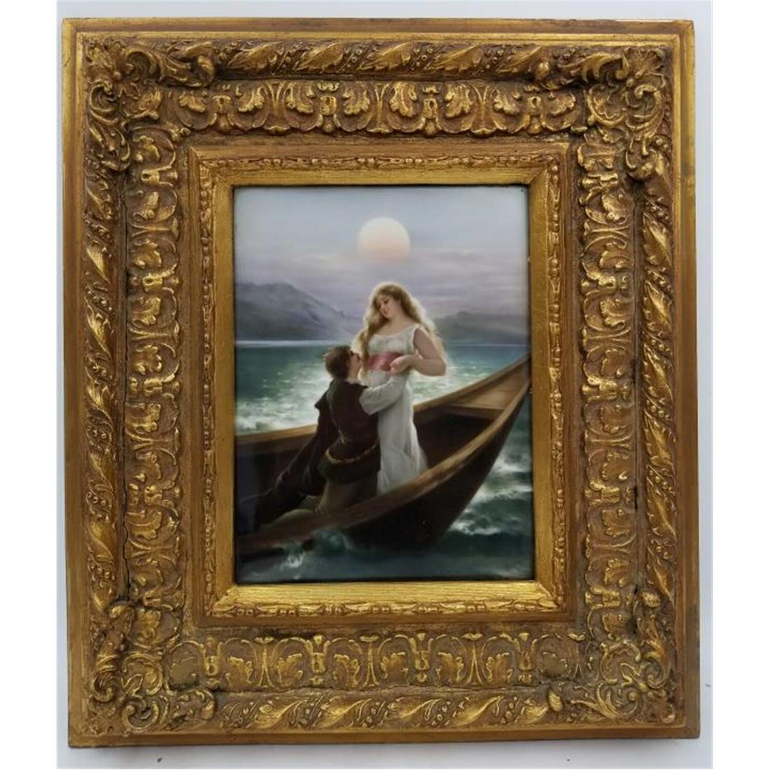 Antique KPM German Porcelain Plaque (1 of 6)