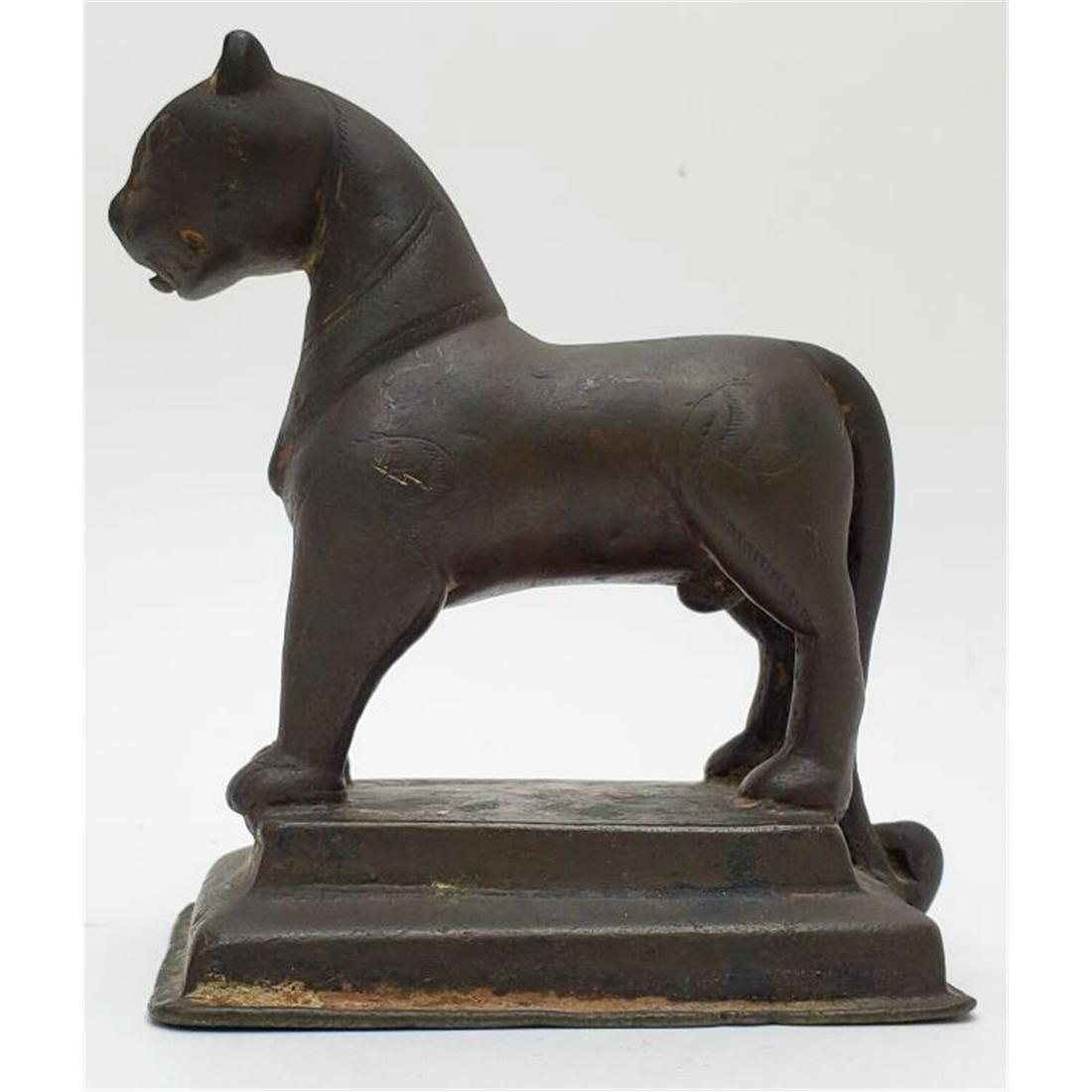 Antique Persian Bronze Saljuk Figure of Lion (1 of 5)