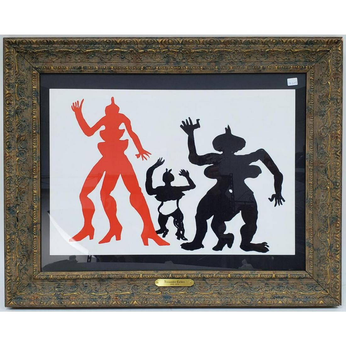 Lithograph, Alexander Calder. Circa 1968 (1 of 3)