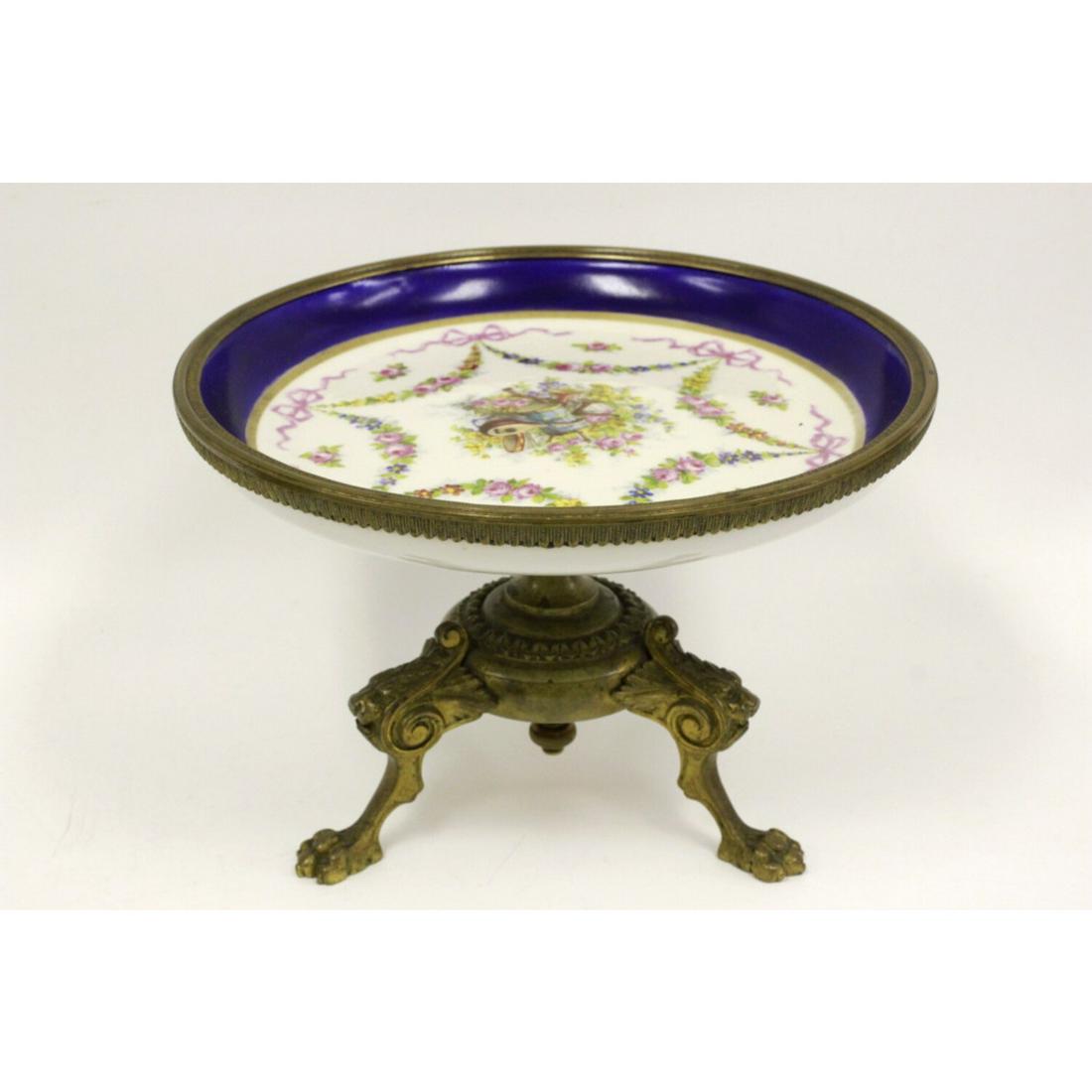 Sevres Bronze Mounted Porcelain Centerpiece (1 of 6)