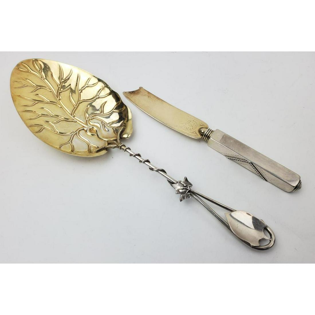 2 Antique Gorham Sterling Silver Serving Items (1 of 3)