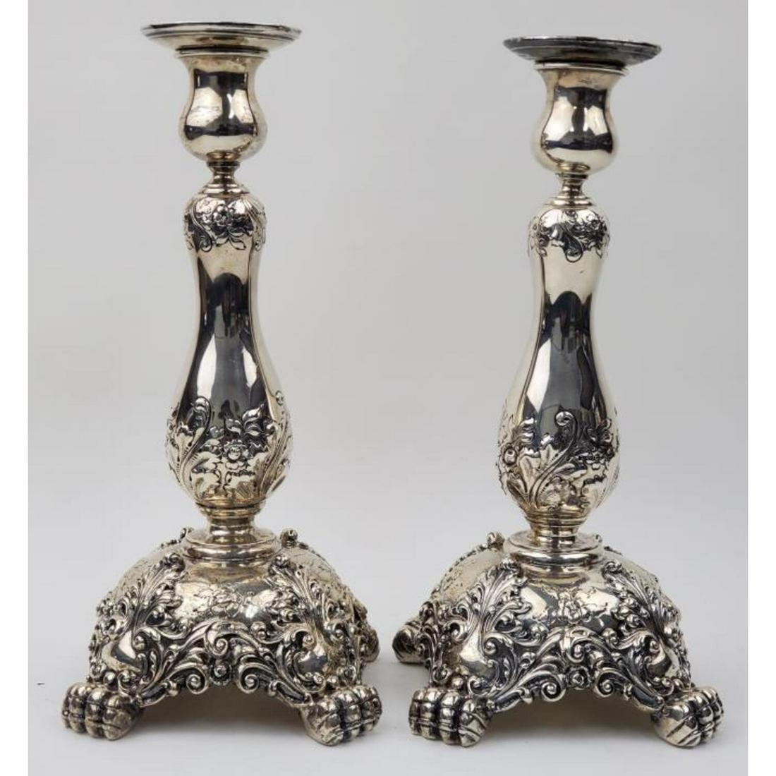 Black, Starr, & Frost Sterling Silver Candlesticks (1 of 4)