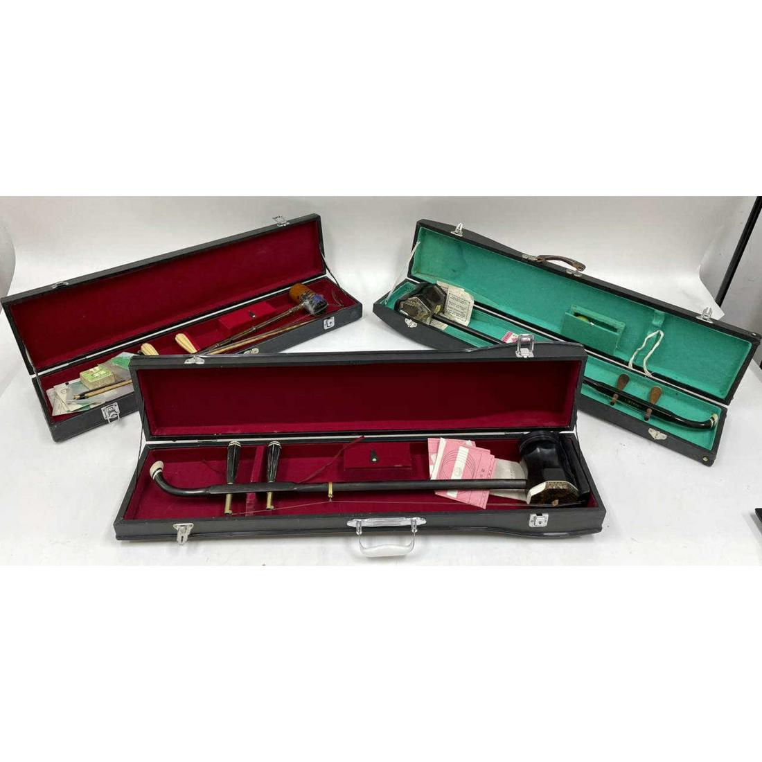 3 Similar Vintage Chinese Musical Instruments (1 of 4)