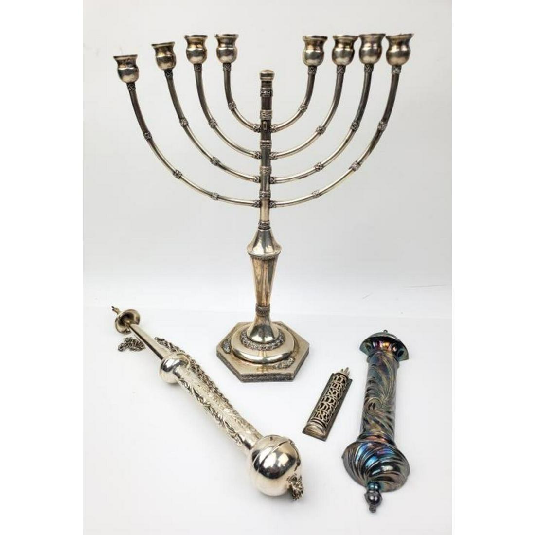 3 Piece Sterling Silver Judaica Items (1 of 5)