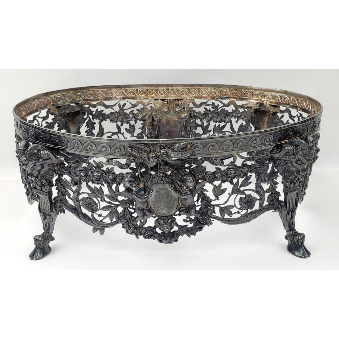 19thC French Sterling Silver Centerpiece Paillard (1 of 4)