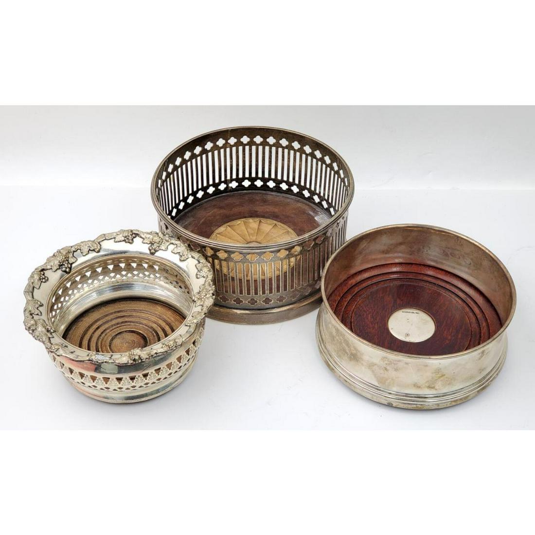 3 English Sterling Silver Wine/Champagne Holder (1 of 5)