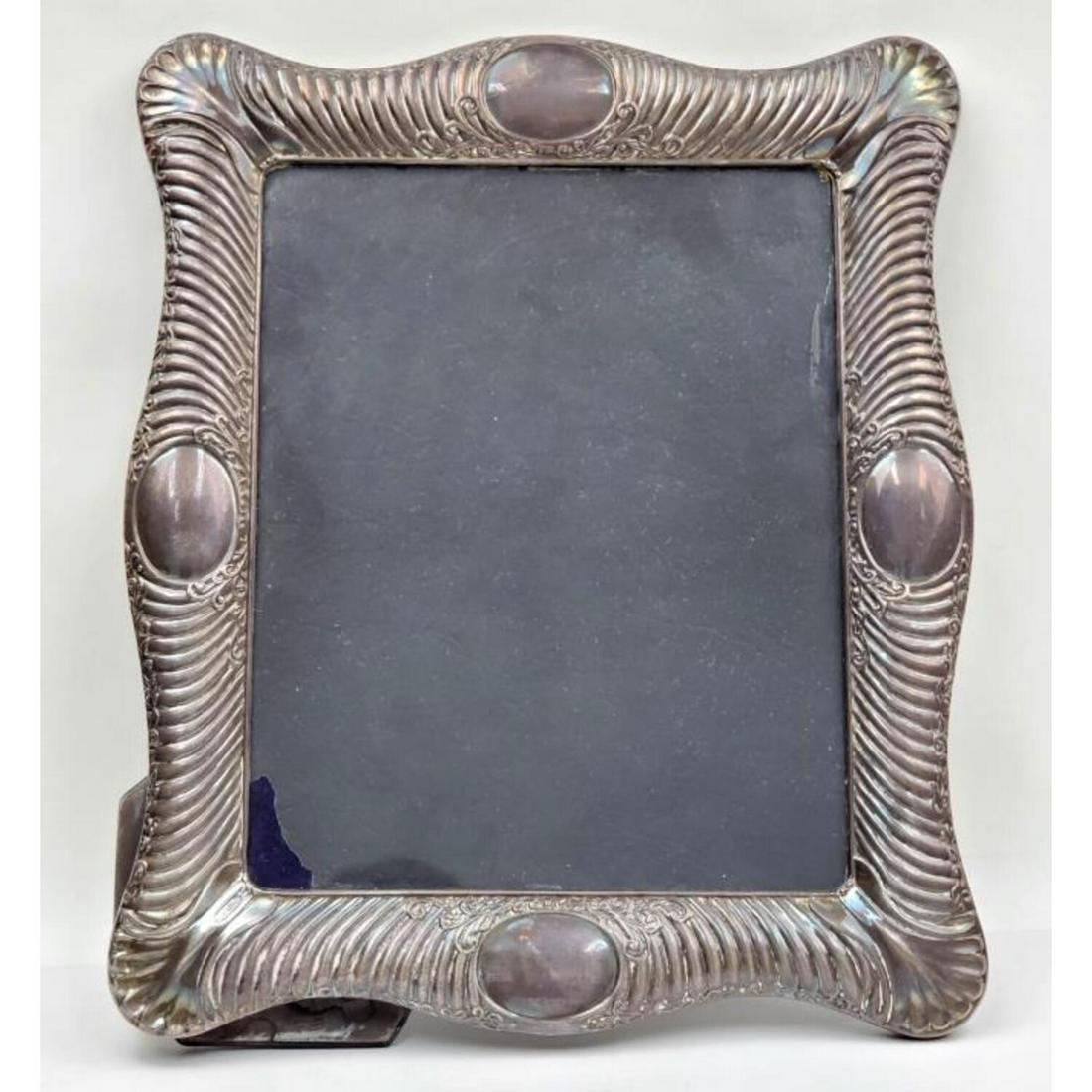 Old Sterling Silver Large Easel Back Frame (1 of 3)