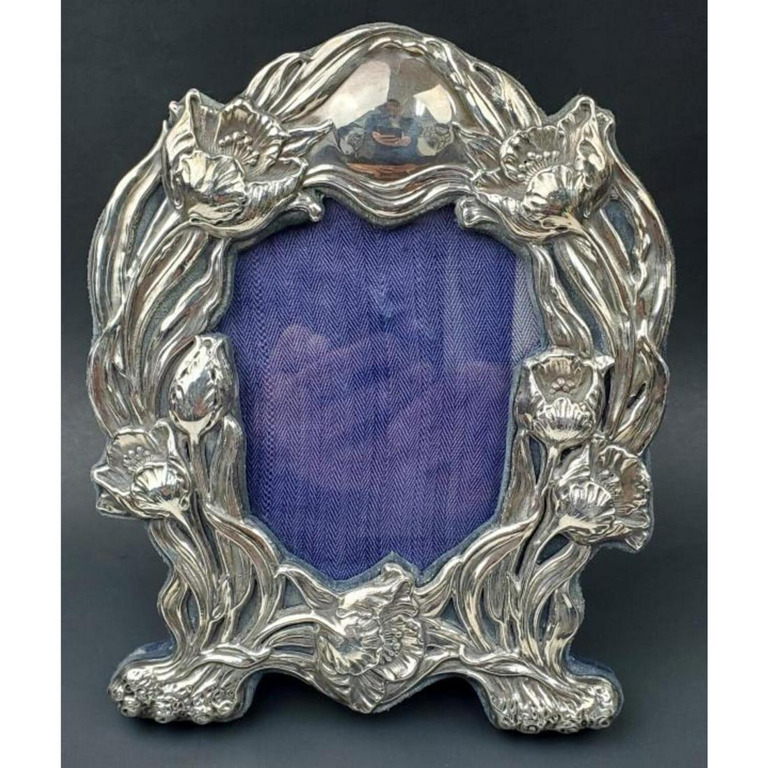 Sterling Silver Easel Back Picture Frame (1 of 7)