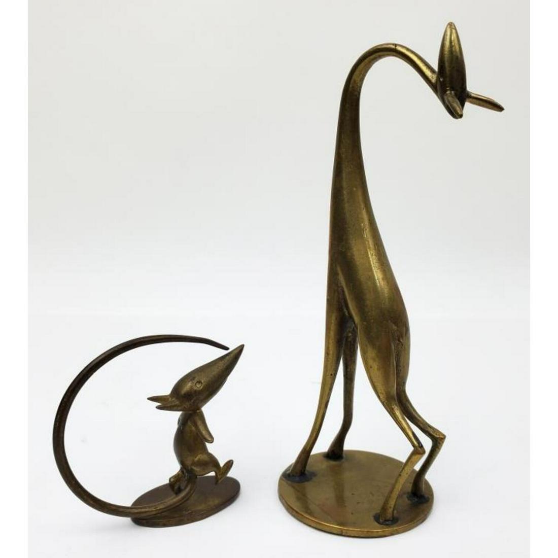 2 Hagenauer Art Deco Austrian Bronze Figures (1 of 5)