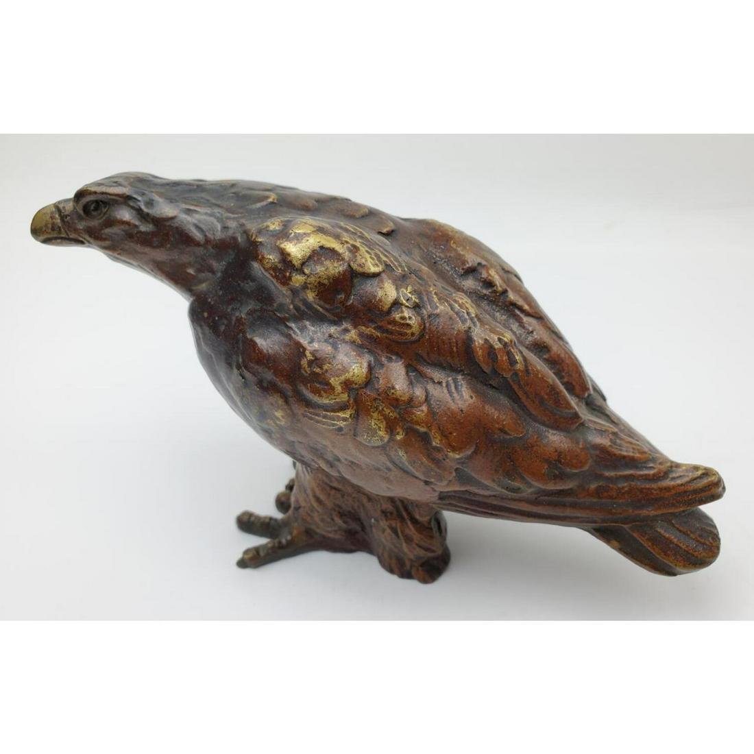 Large Austrian Bronze Figure of an Eagle (1 of 3)