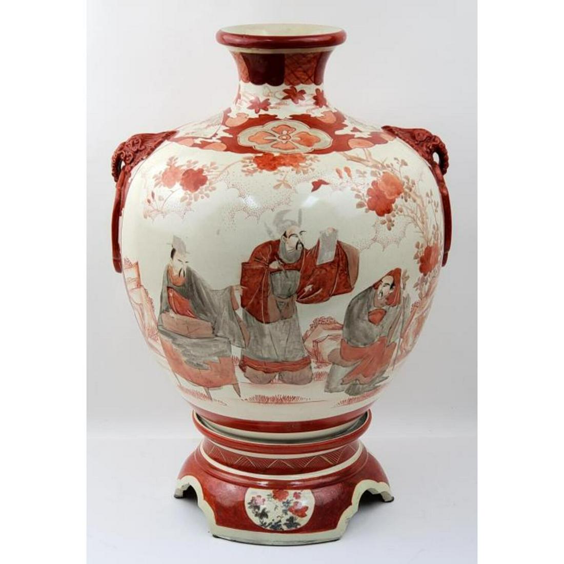 Large Signed Antique Japanese Vase (1 of 6)