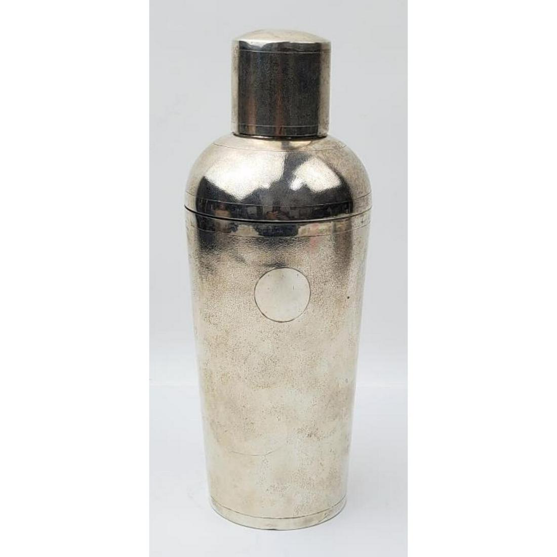 Chinese Silver Cocktail Shaker by Hung Chung & Co. (1 of 4)