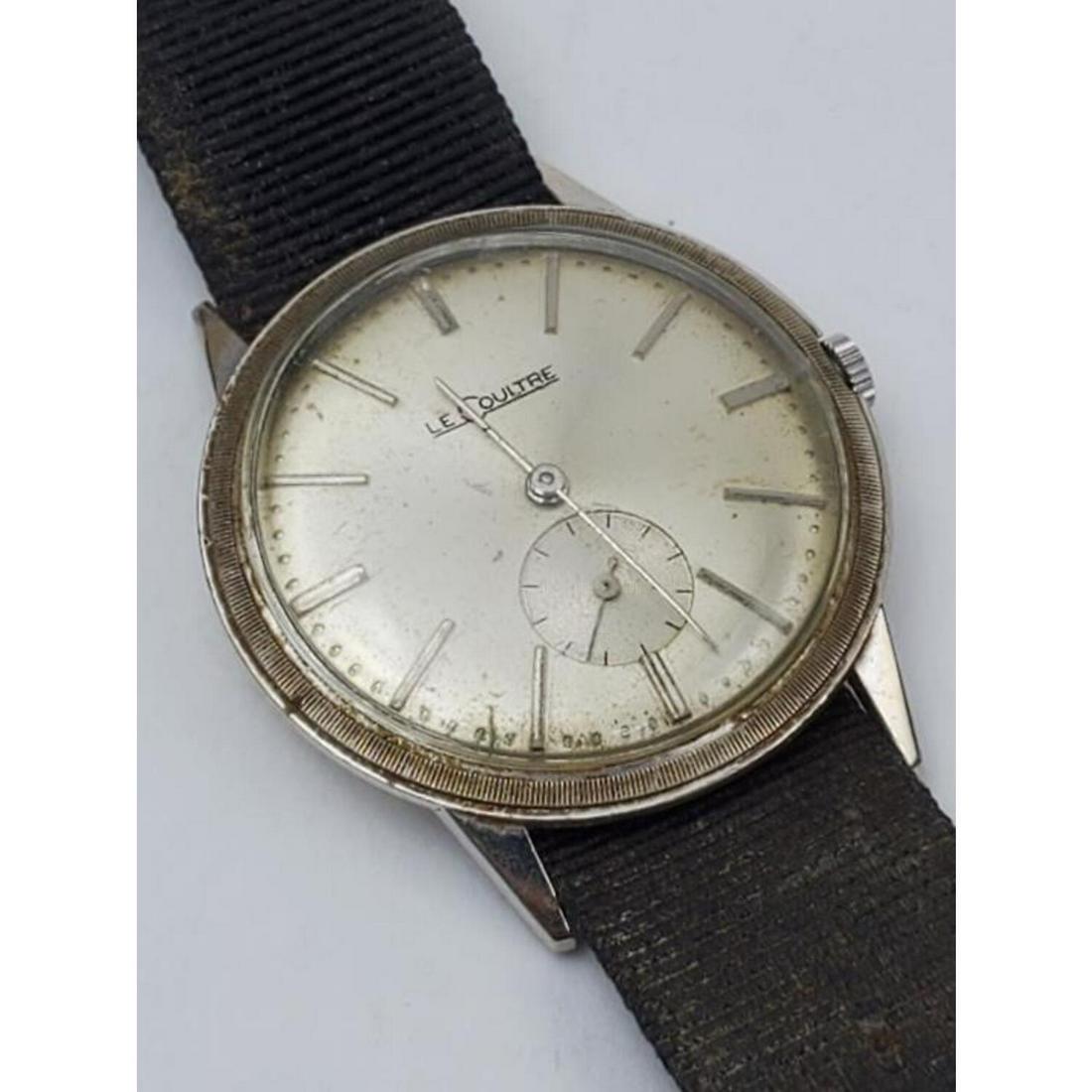 Vintage 14K White Gold Le Coultre Men's Watch (1 of 3)