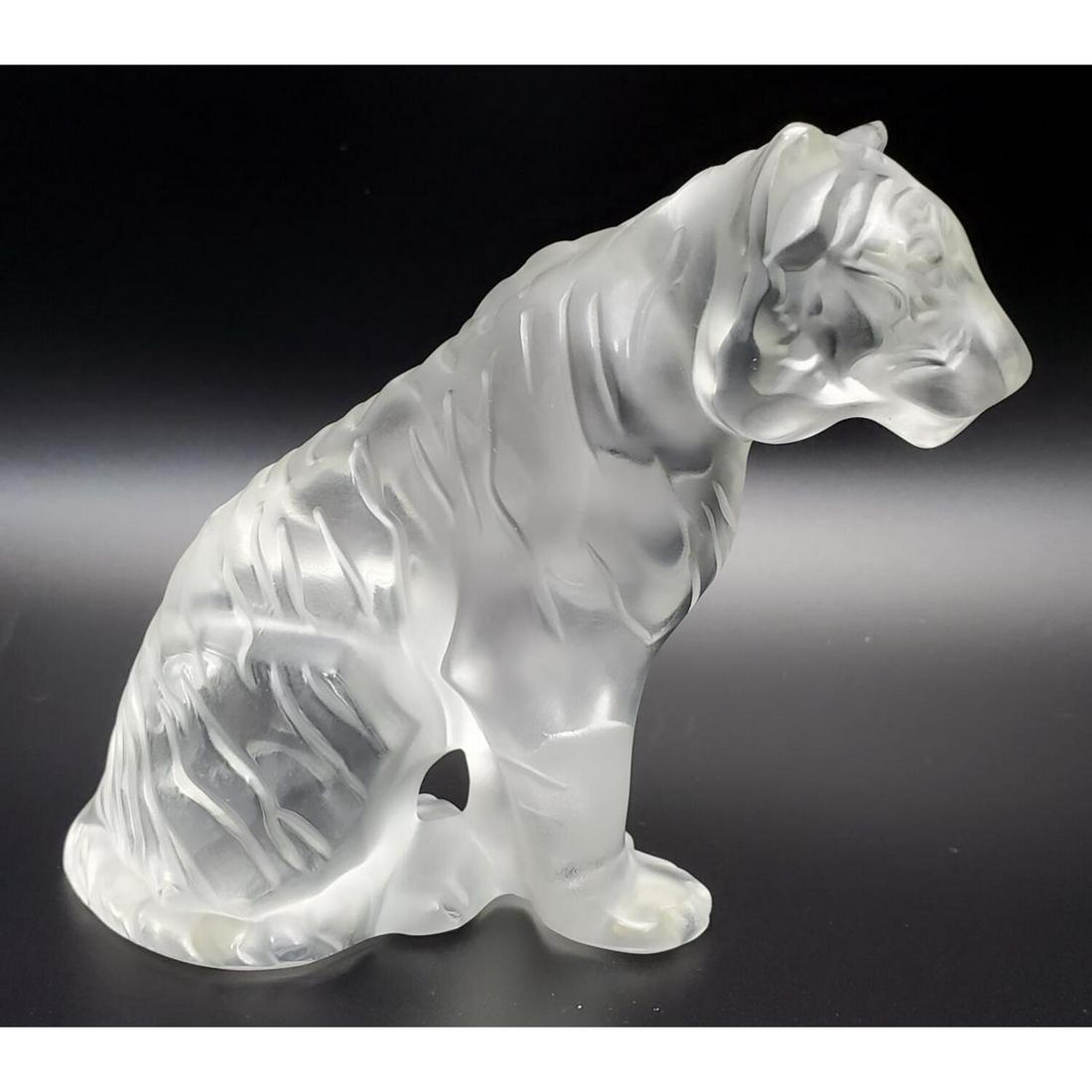Lalique Figure of a Tiger (1 of 5)