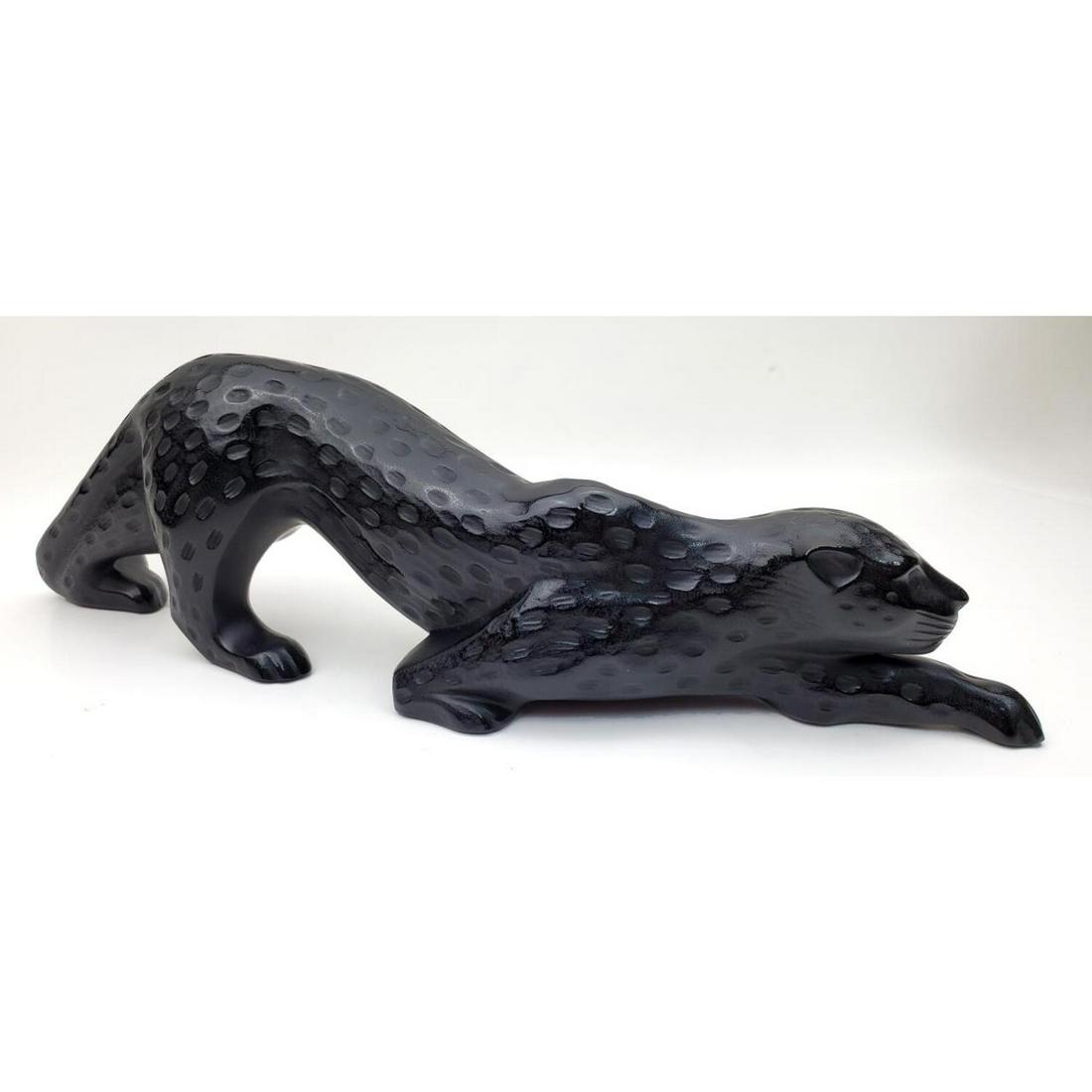 Large Lalique Black Panther Figure (1 of 6)