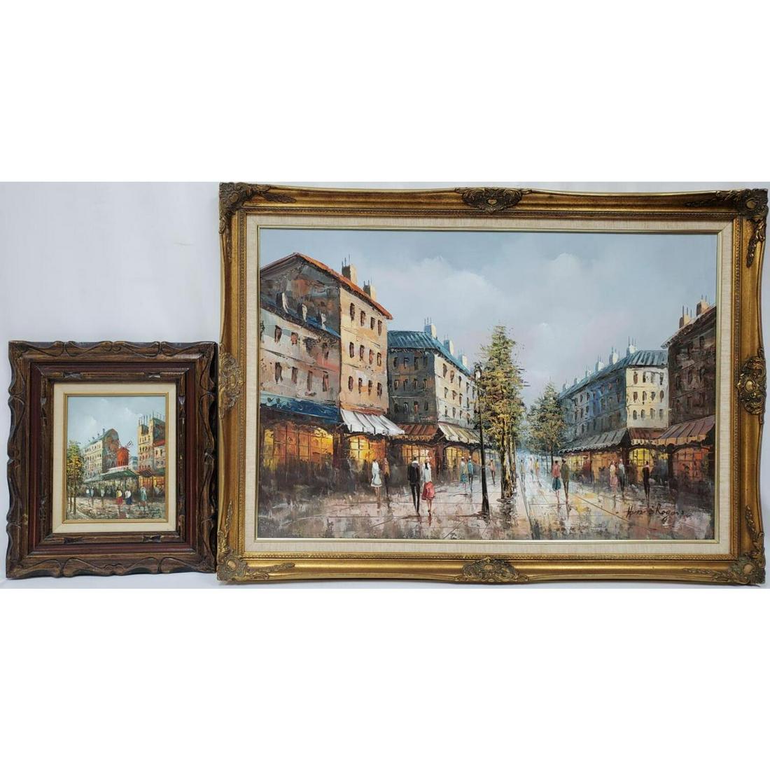 2 Signed Works of Art by Henry Rogers (1 of 4)