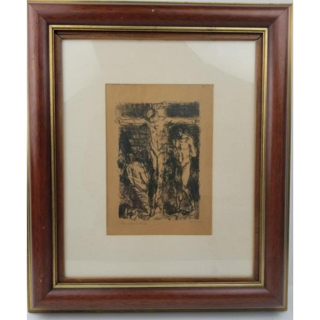 Max Beckmann, Fully Signed Lithograph (1 of 8)