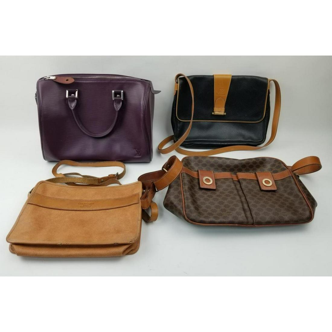 Lot of 4 Vintage Bags including Louis Vuitton Epi (1 of 10)