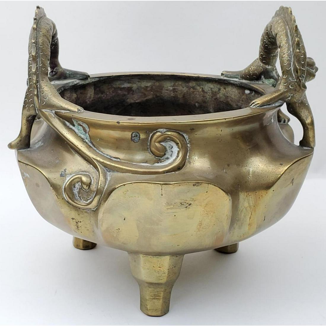 Chinese Bronze Three Legged Censor (1 of 4)