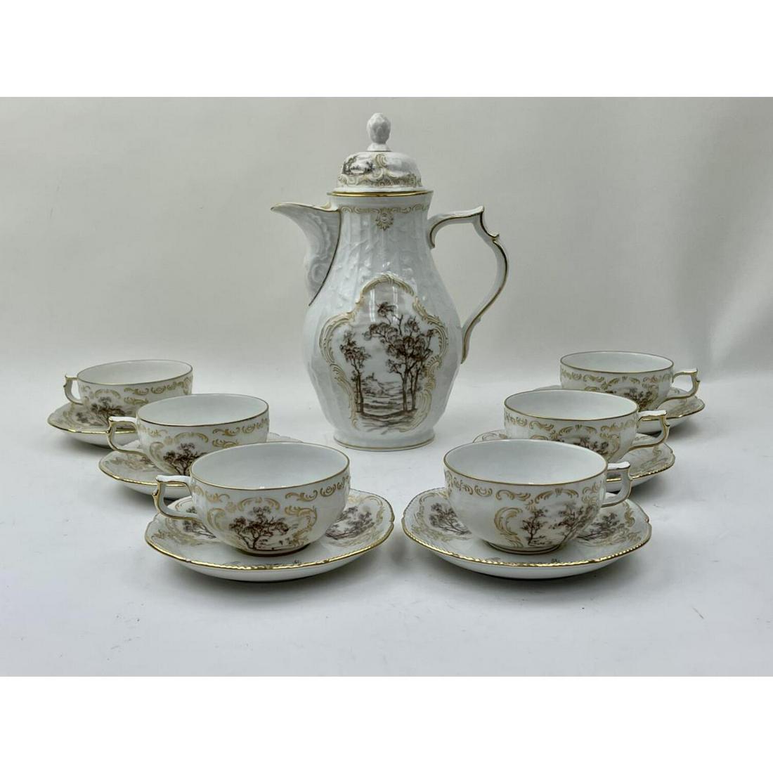 Vintage Rosenthal "Sanssouci" Porcelain Coffee Set (1 of 2)