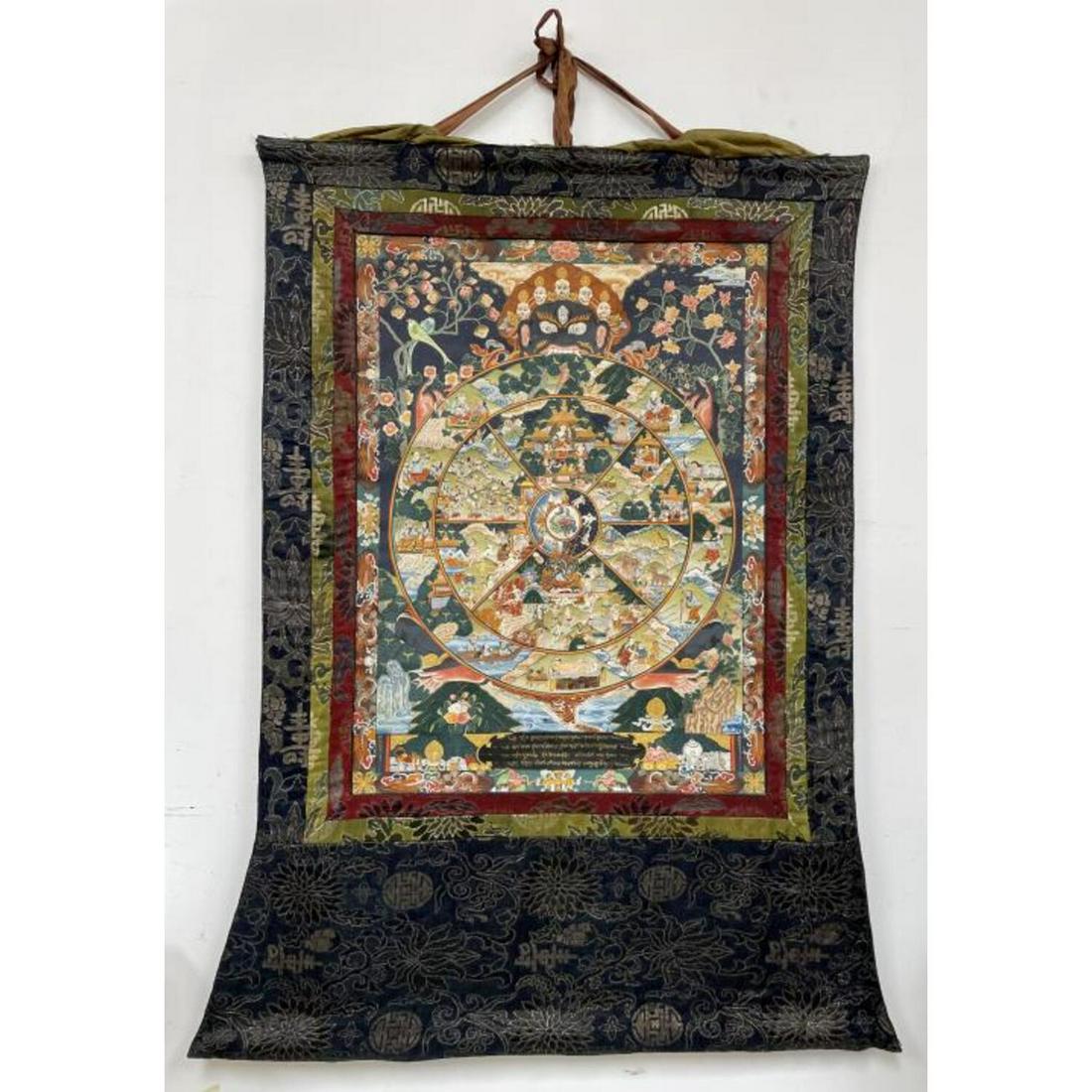 Thongka Tibetan Buddhist Painting (1 of 4)