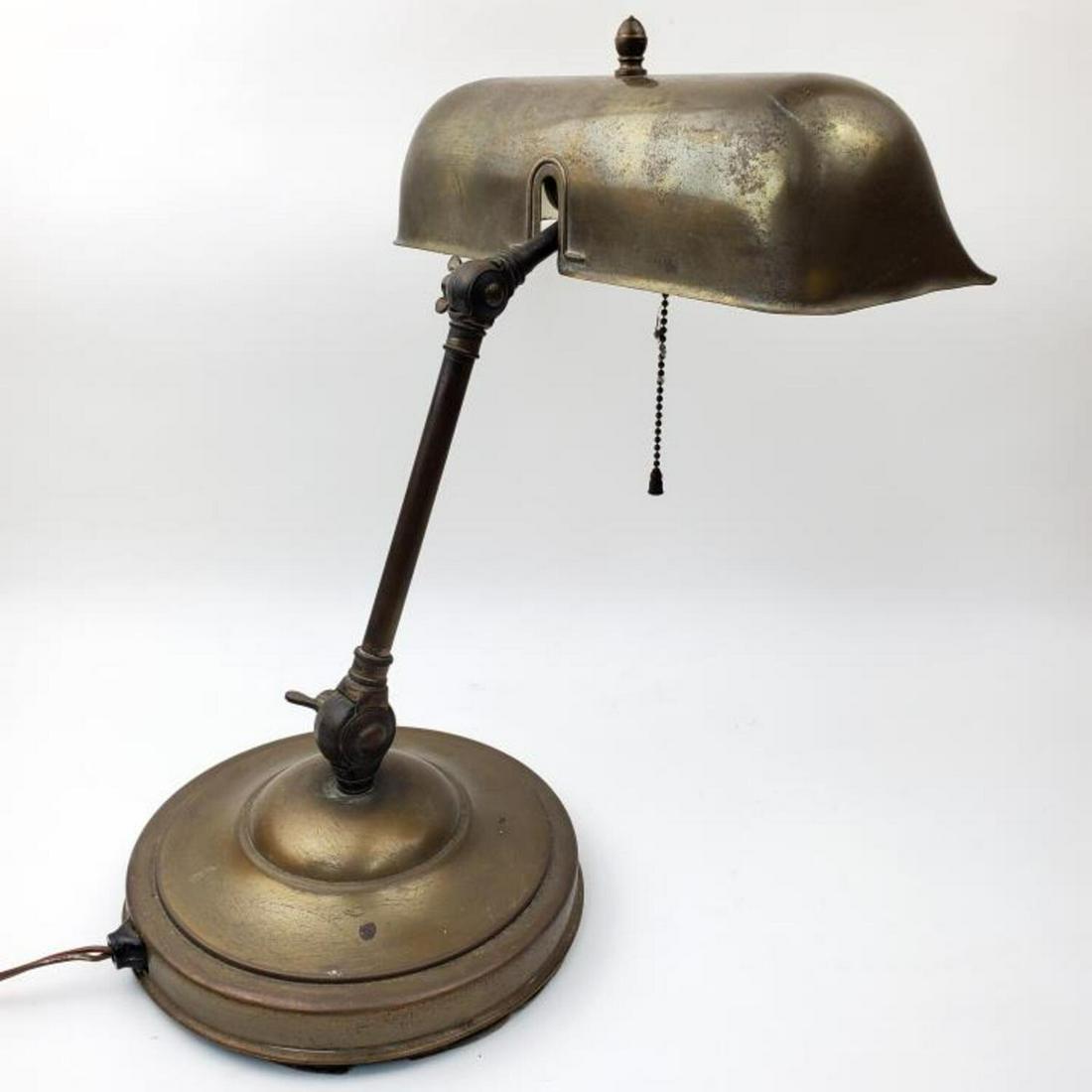 Old Brass Table Lamp (1 of 3)