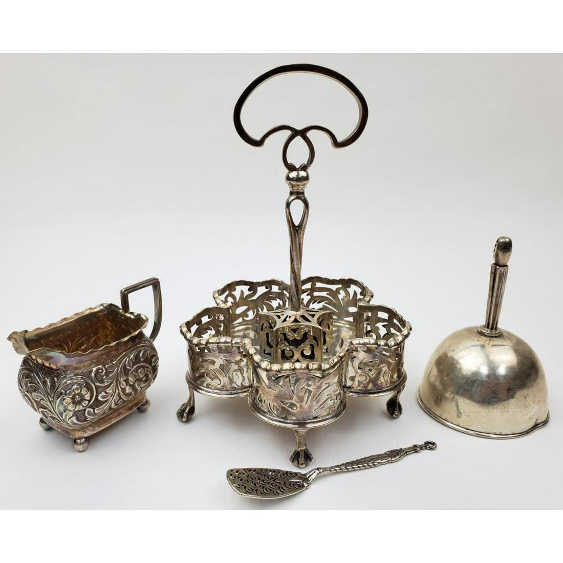 Lot of 3 English Sterling Silver Items (1 of 4)