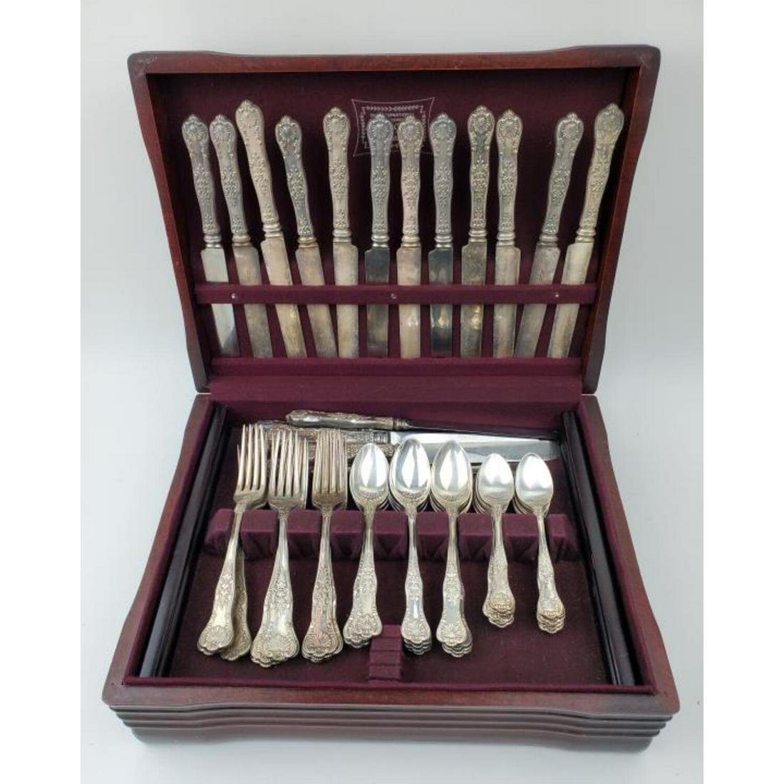 Tiffany & Co. Silver Plated 53 Piece Cutlery Set (1 of 7)