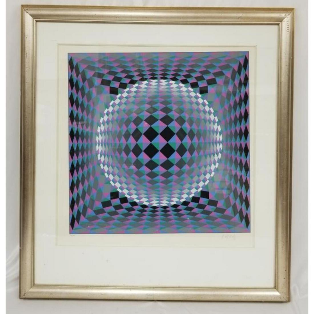 Victor Vasarely, France-Hungary (1906-1997) Serio (1 of 10)