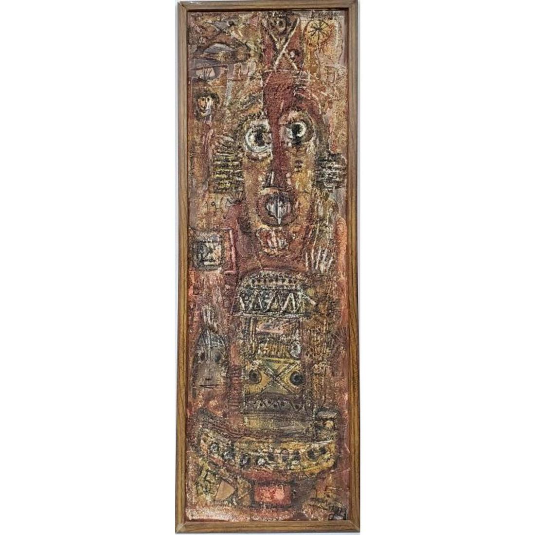 MCM Signed French Painting (1 of 5)