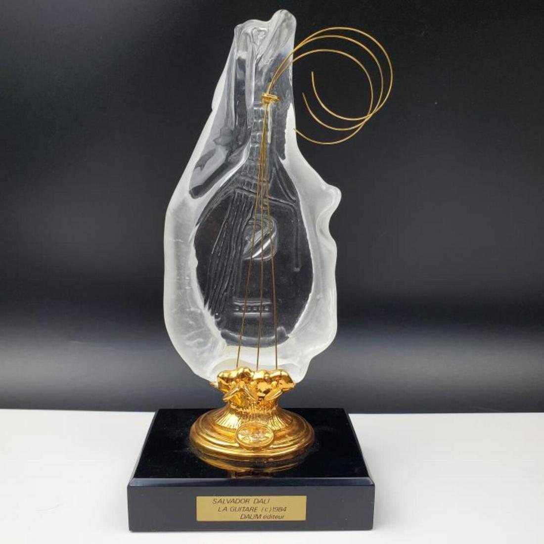 Salvador Dali & Daum France "La Guitare" Sculpture (1 of 6)