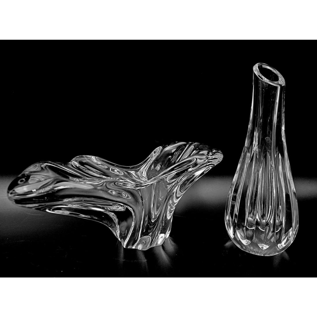 2 French Baccarat Vintage Glass Items (1 of 4)