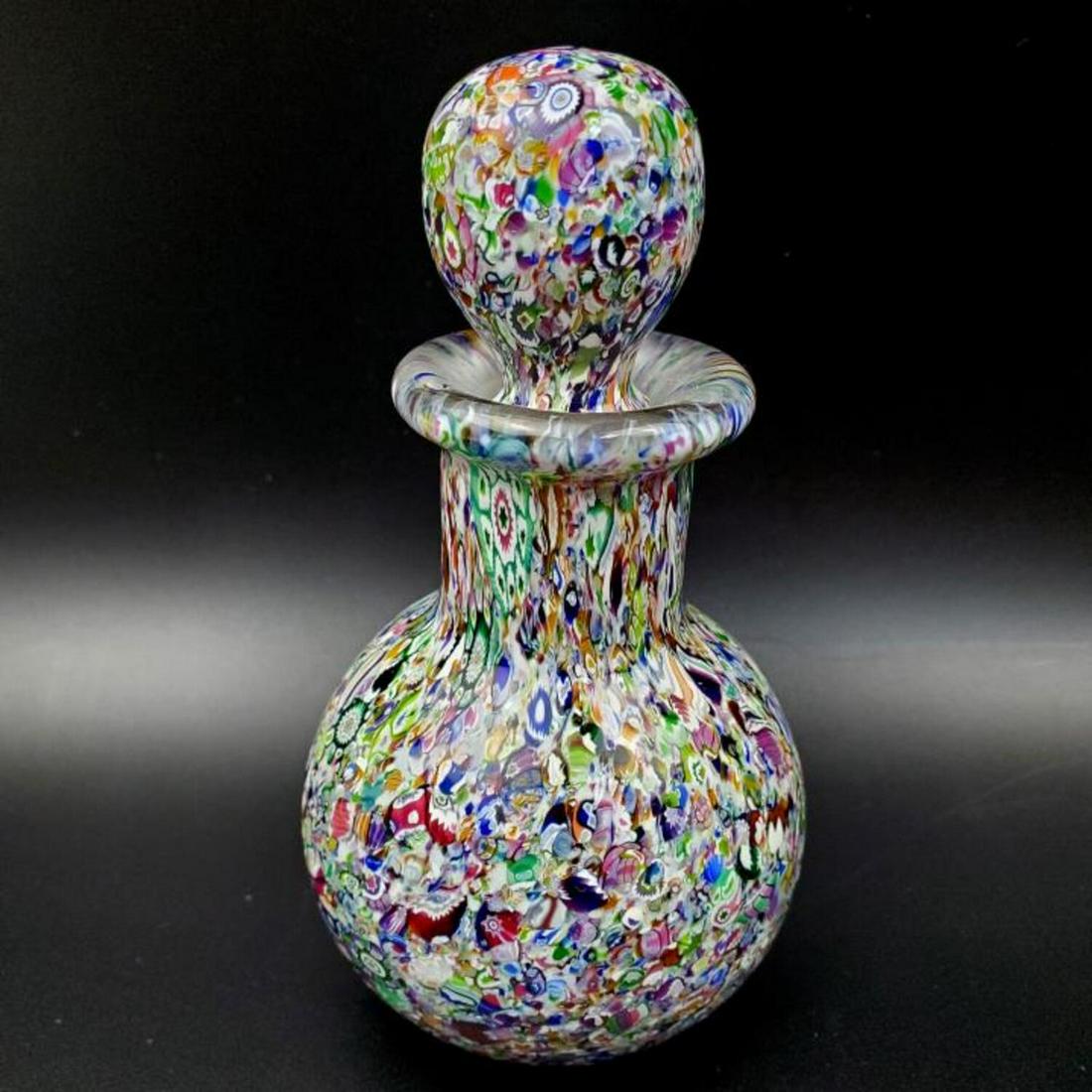 Vintage Pertshire Paperweight Millefiori Bottle (1 of 4)