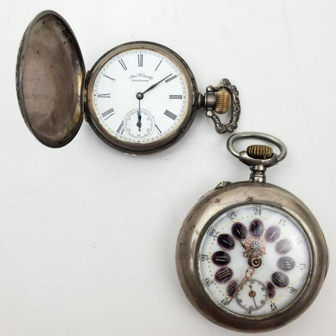 2 Antique Pocket Watches (1 of 4)