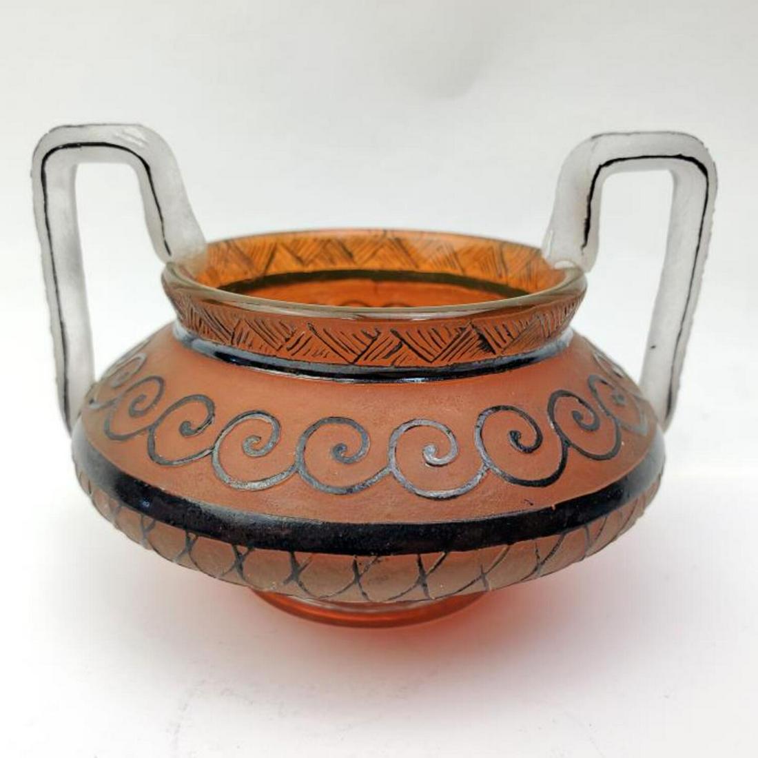 Early Daum Nancy Small 2 Handle Vase (1 of 5)