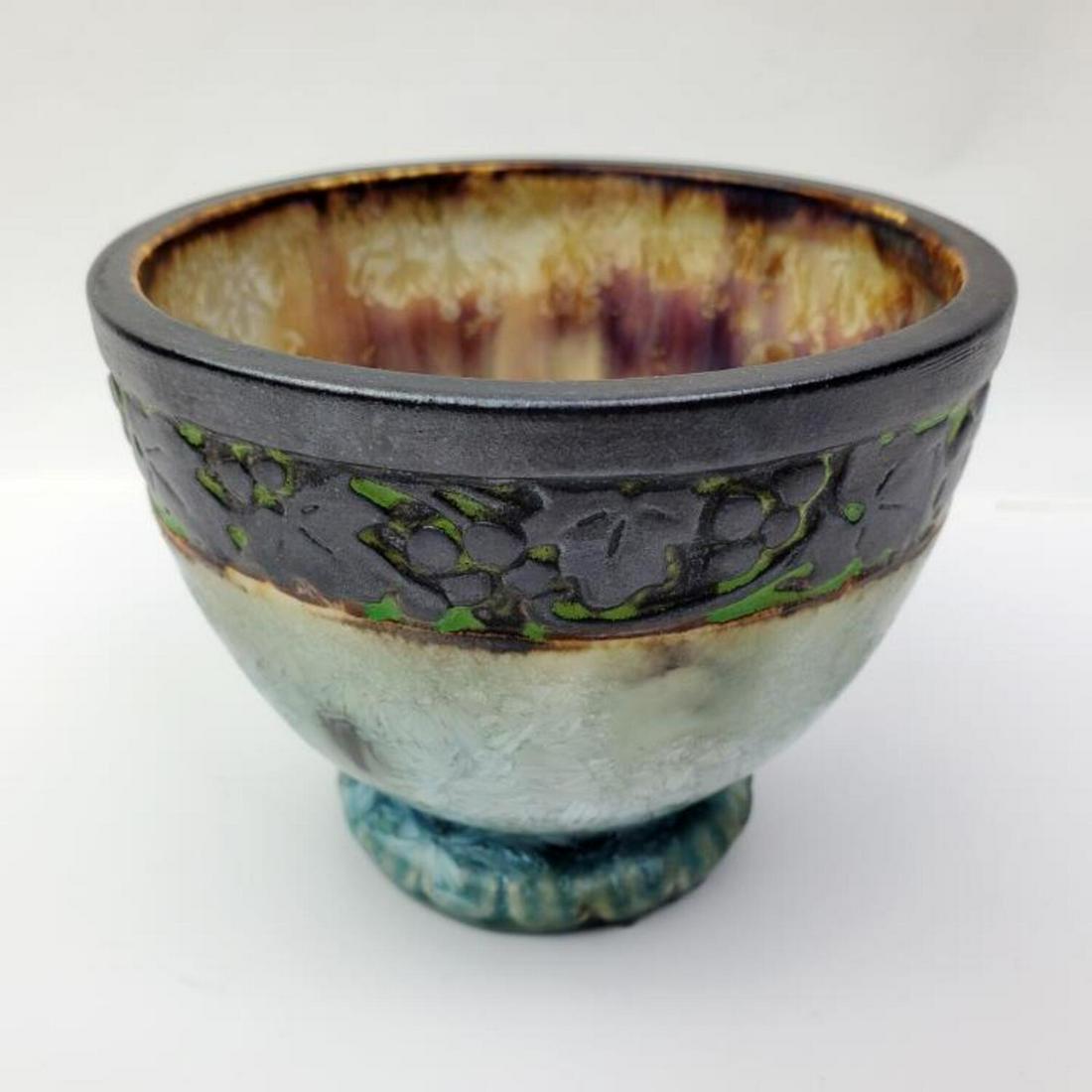 Mougin Nancy French Pottery Bowl (1 of 4)