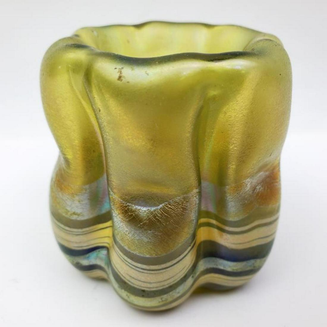 L.C. Tiffany Rare Favrile Decorated Glass Vase (1 of 6)