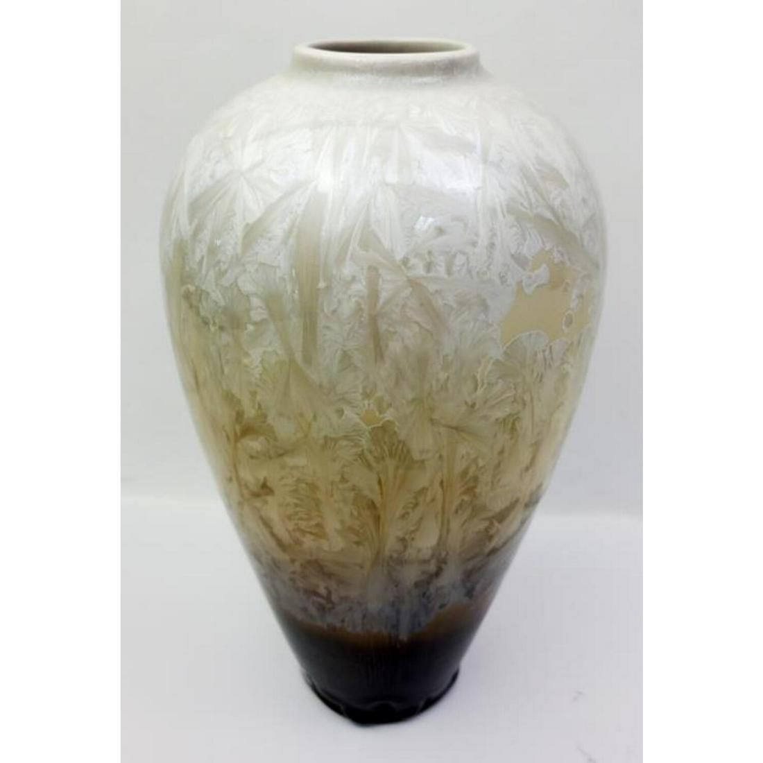 Unusual Lladro Ice Glazed Vase (1 of 5)