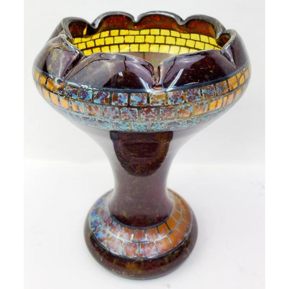 Antique Austrian Silver Overlaid Vase (1 of 5)