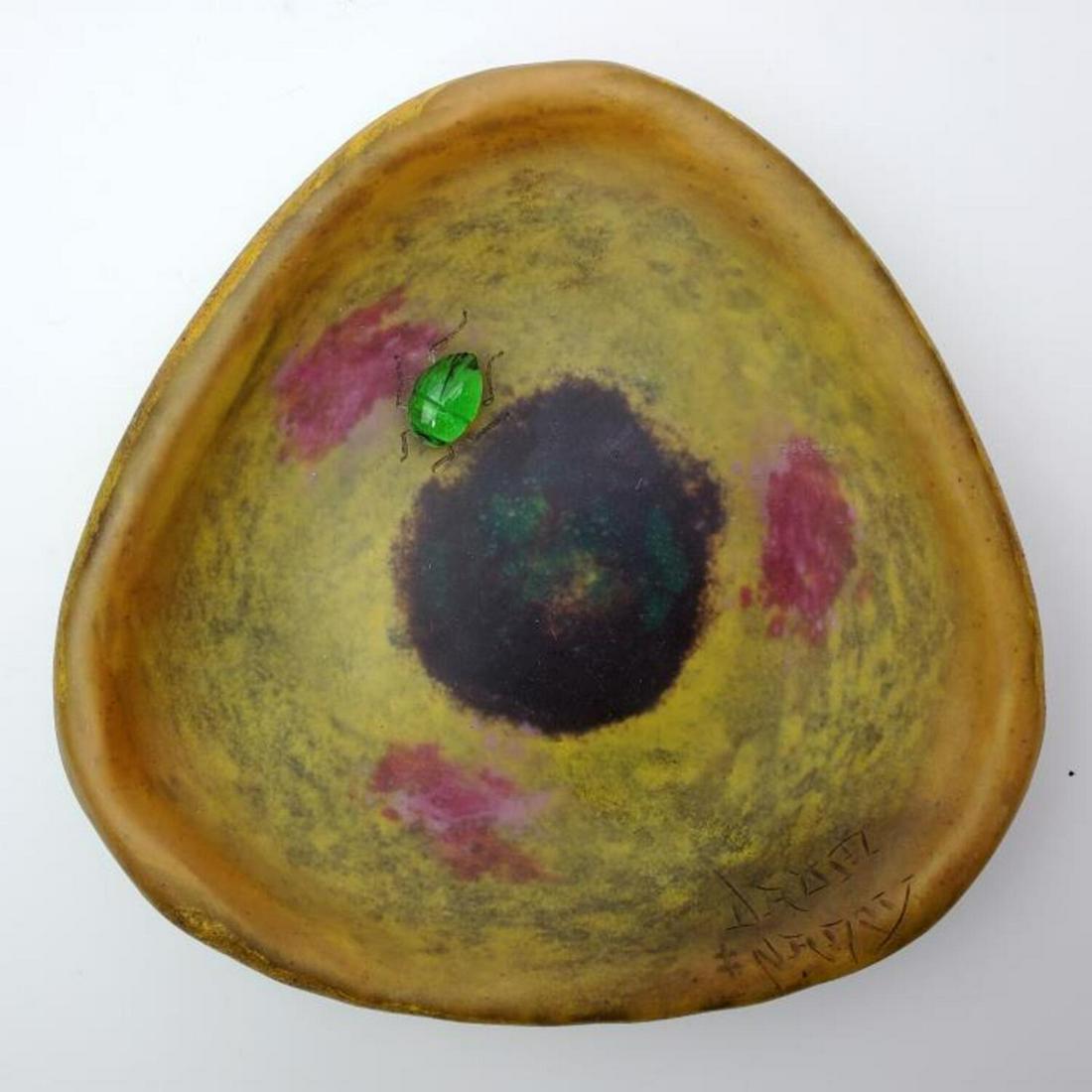 Daum Nancy Art Deco Glass Vide Poche (1 of 7)