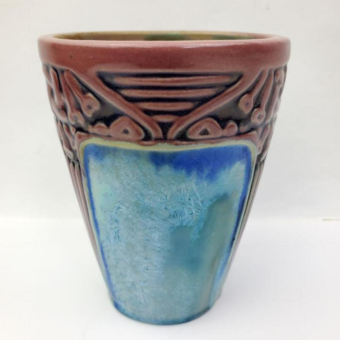 Gres Mougin 24K Ice Glaze Pottery Vase (1 of 4)