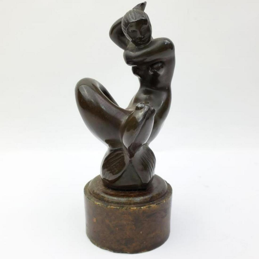 JUST Andersen Bronze Figure on Marble Base (1 of 4)