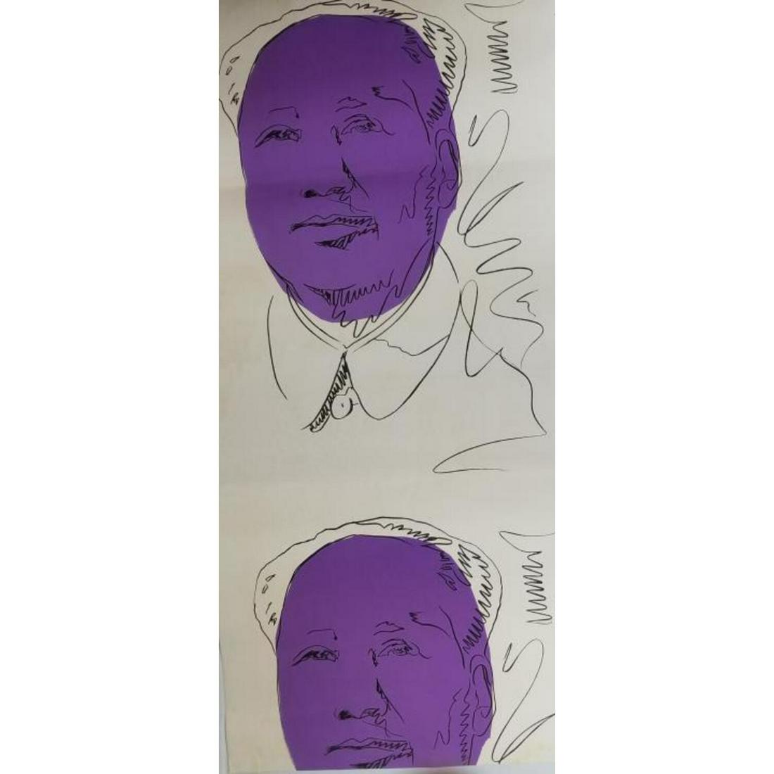 Original Signed Andy Warhol Exhibition Poster (1 of 5)