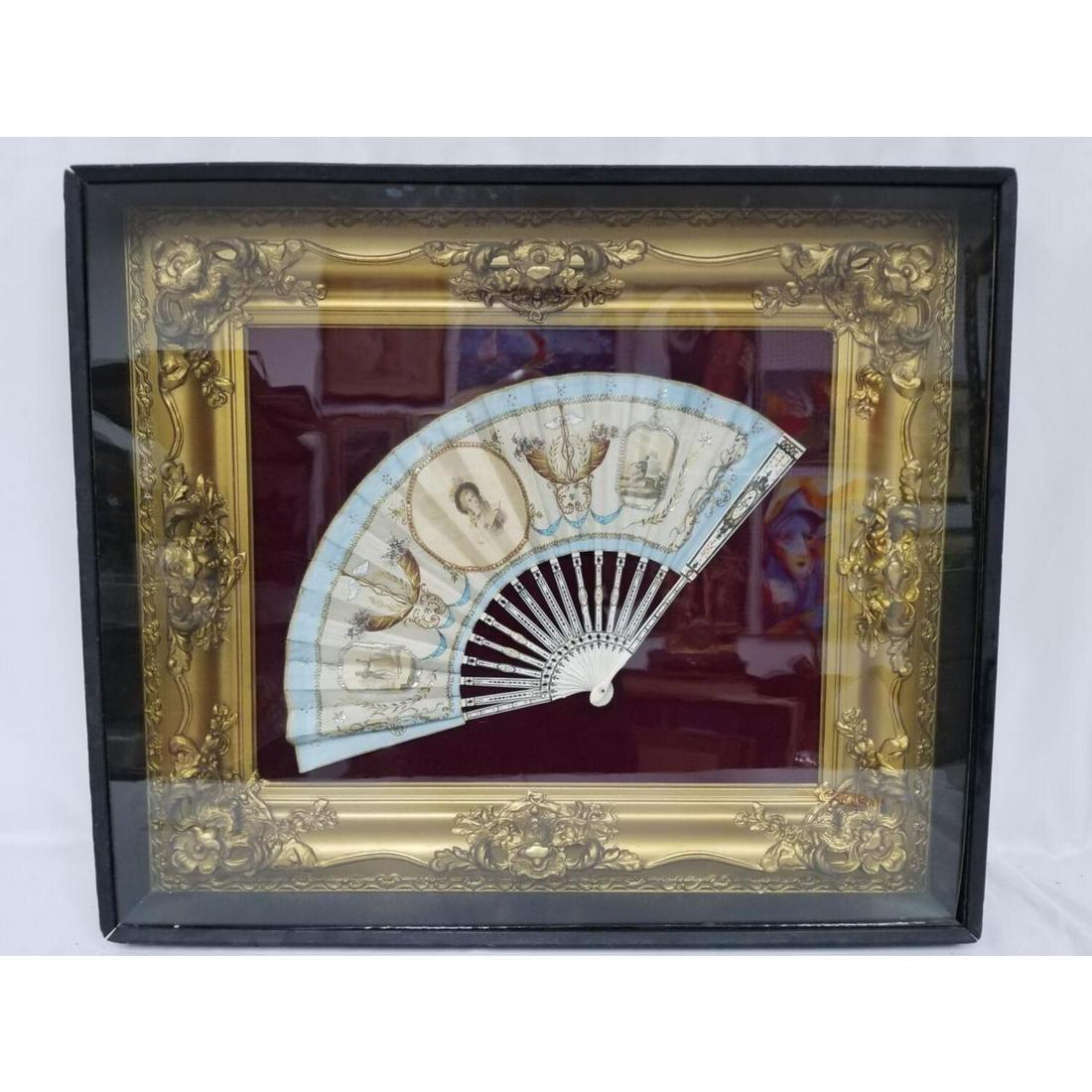 Rare European or American Antique Fan (1 of 6)