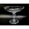 Daum France Crystal Large Footed Bowl.