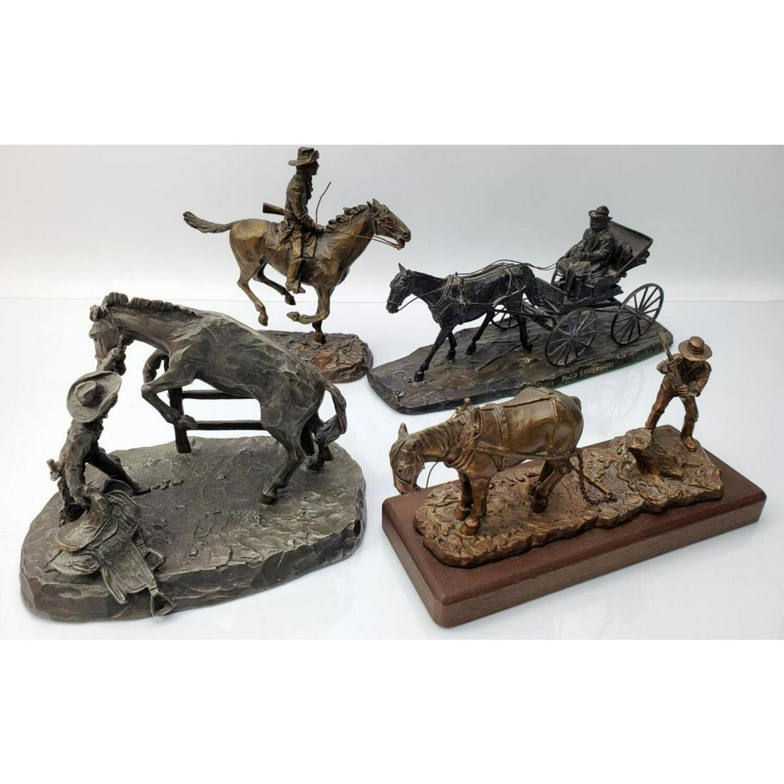 Philip Kraczkowski, American (1916-1996) 4 Figures (1 of 10)