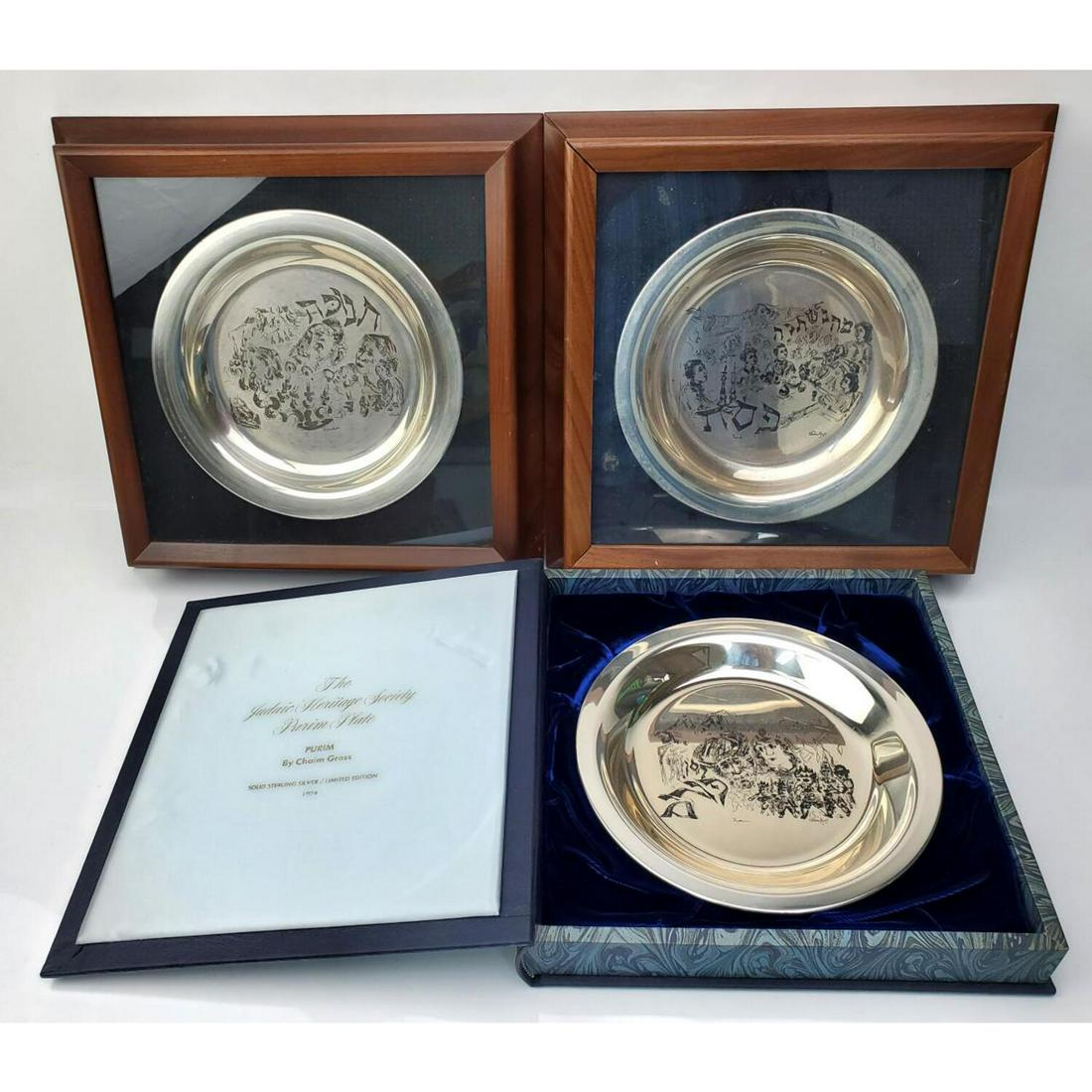 Chaim Gross American (1904-1991)3 Judaica Sterling (1 of 7)