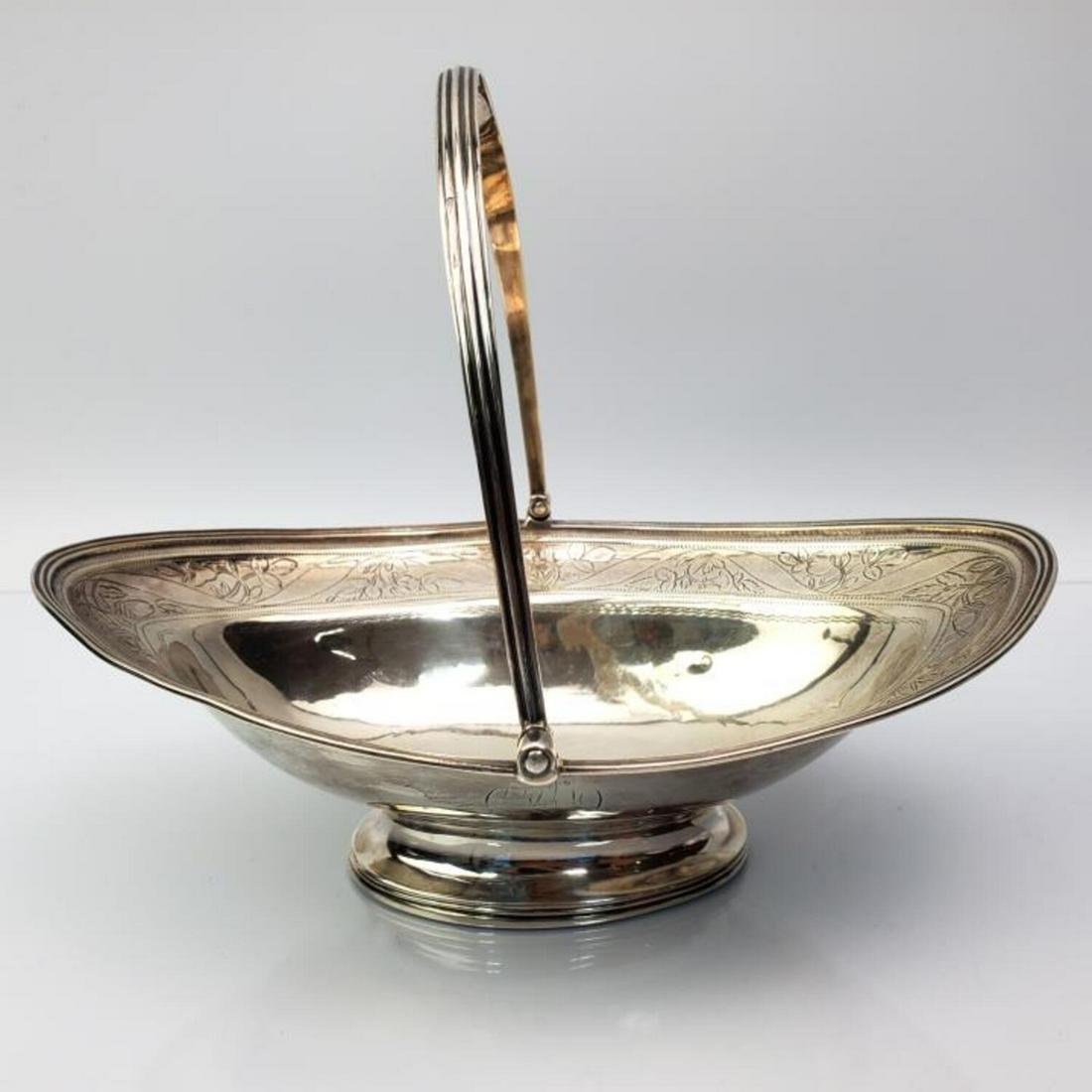English George III S. Silver Sweetmeat Basket 1781 (1 of 4)