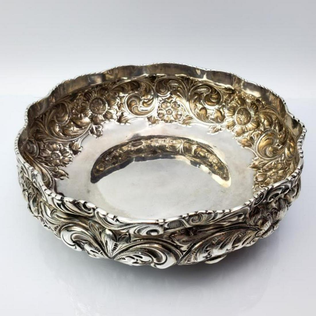 Black, Starr, Frost Sterling Silver Repousse Bowl (1 of 4)